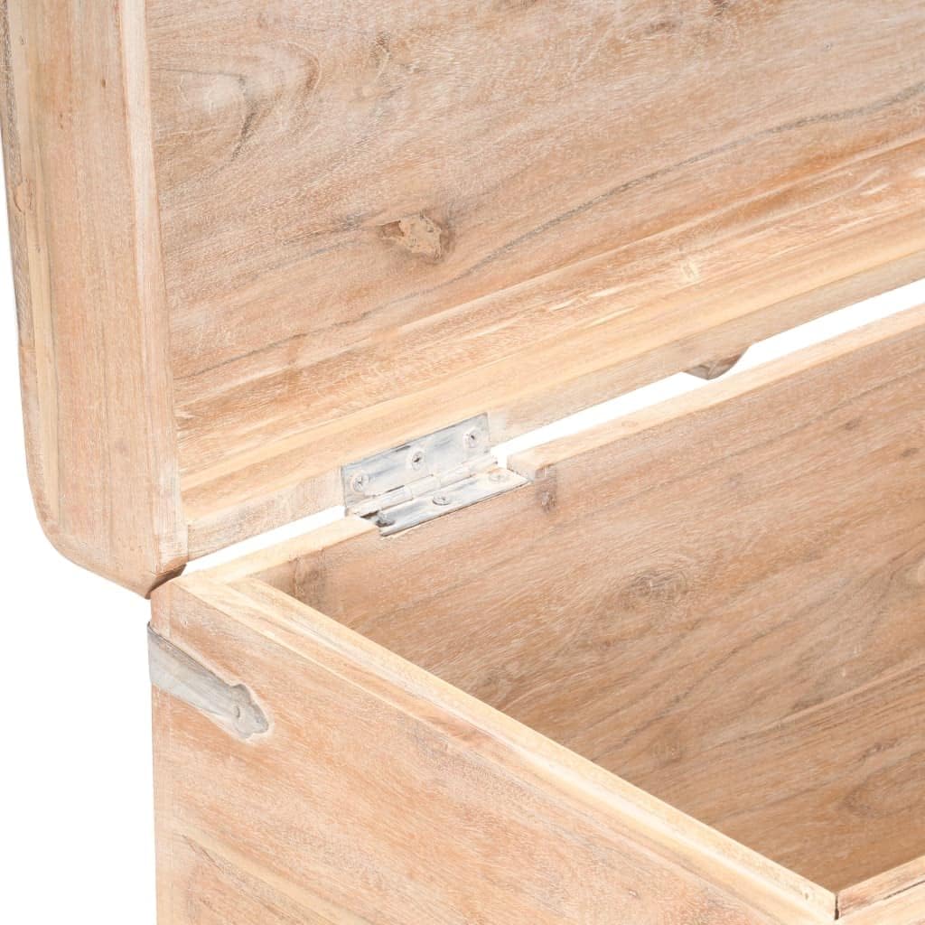 Storage Chest 90x40x40 cm Solid Acacia Wood(Weight:125.66 lbs),289644