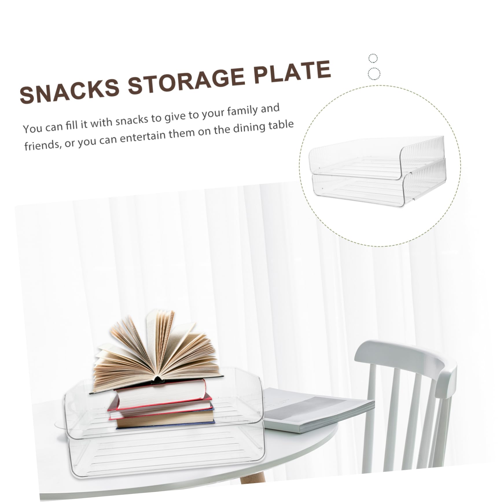 2pezzi Organizer Scrivania Impilabile Multifunzionale Per Documenti e Cancelleria Design Per e Casa Facile Usare e Resistente