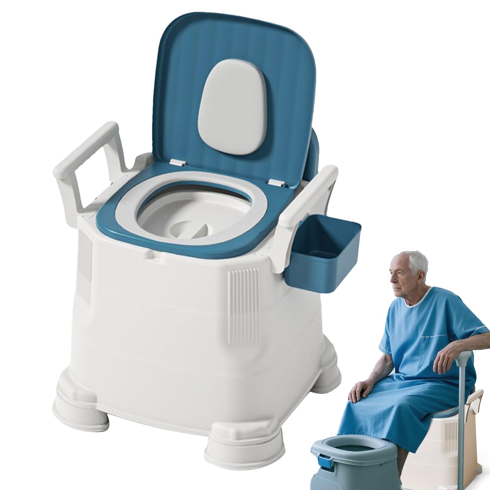 Toilette portatile - Vasino per bambini per l'allenamento del vasino | Sedia da toilette portatile per uso domestico in gravidanza per campeggio all'aperto uso familiare