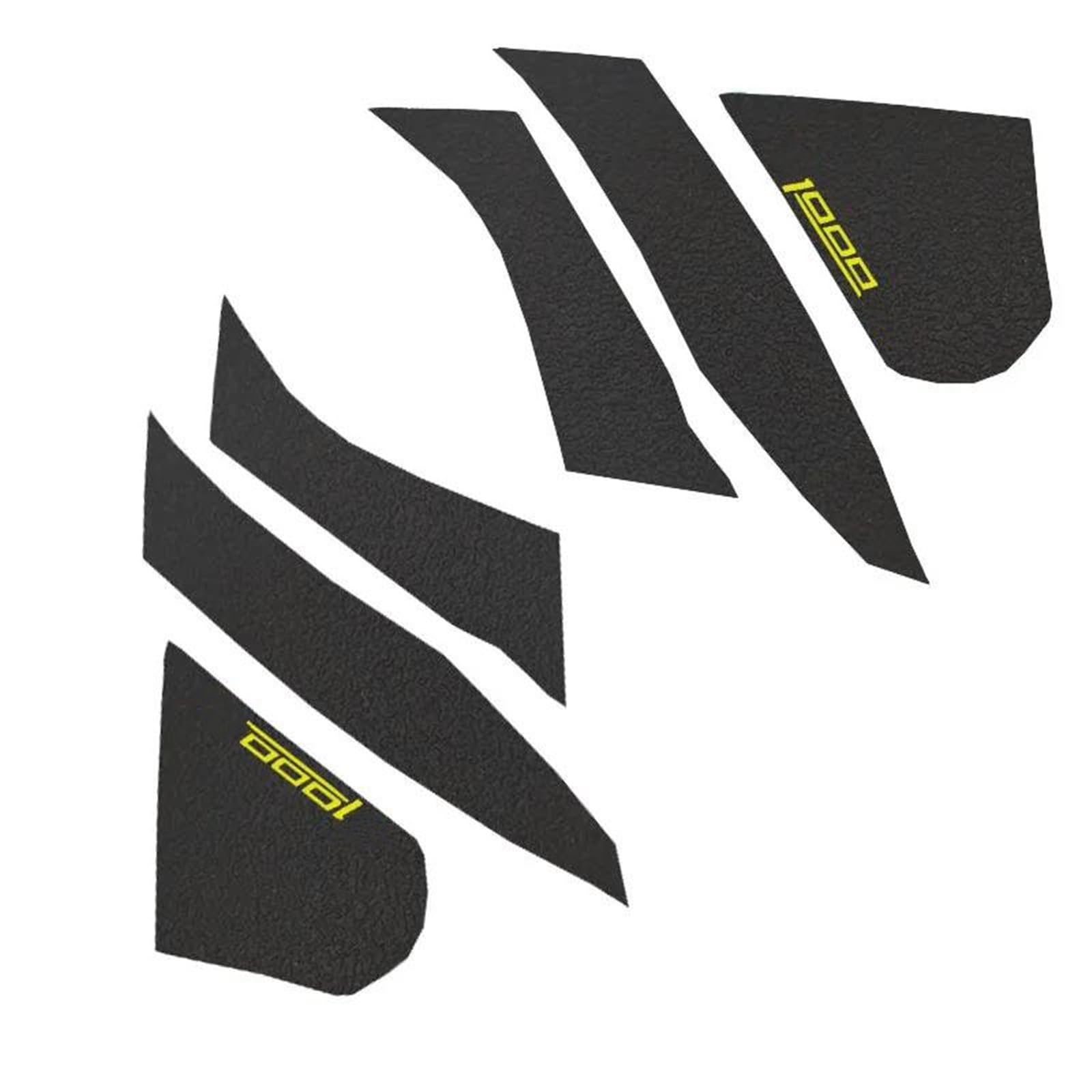 Motorcycle Tank Traction Pad Side Gas Knee Grip Protector Anti Slip Sticker for Z1000 SX Z1000SX 2014-2016(Gold)