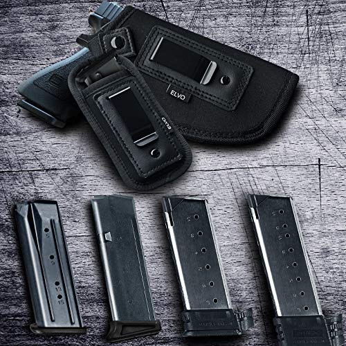 Elvo 2 Pack Universal Iwb Gun Holster For Concealed Carry, Inside The Waistband Pistols Holsters thumb #3
