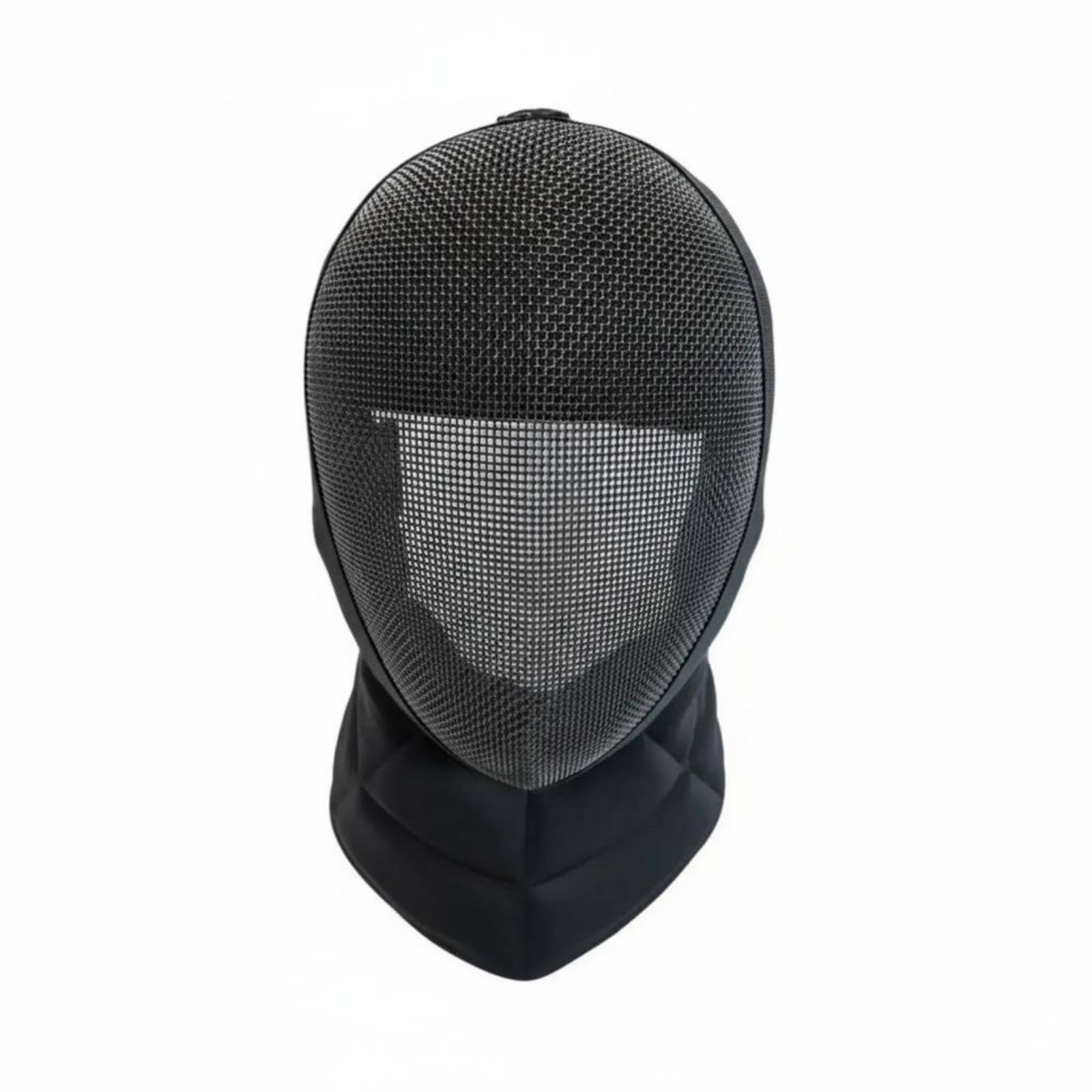Padded Fencing Face Guard Neck Coverage Full-Coverage Fencing Face Guard Ventilated Mesh Face Guard for Training, Practice M-image-36
