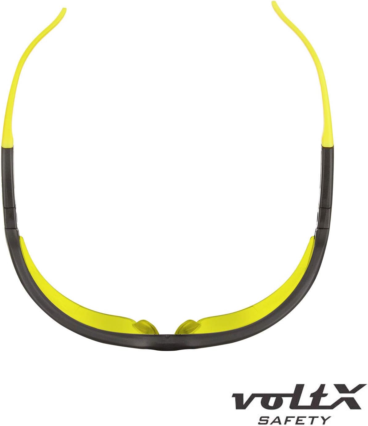 voltX GT ADJUSTABLE Bifocal Reading Safety Glasses (YELLOW Lens +2.5), ANSI Z87.1+ & CE EN166FT, Anti fog coated, UV400 Lens, Scratch resistant, Tilt & length adjustable earstems, clip on safety cord +2.5 Dioptre Gt Yellow image 7 of 9 B08MWB7CTS