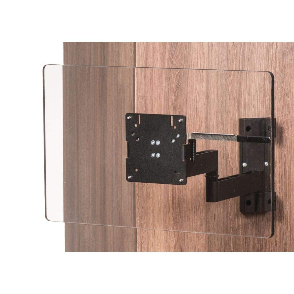 Caratec Flex CFW304AS - Soporte de Pared para TV con 3 Puntos de Giro, Color Negro, con Bloqueo de Pared, Ideal también para caravanas y autocaravanas