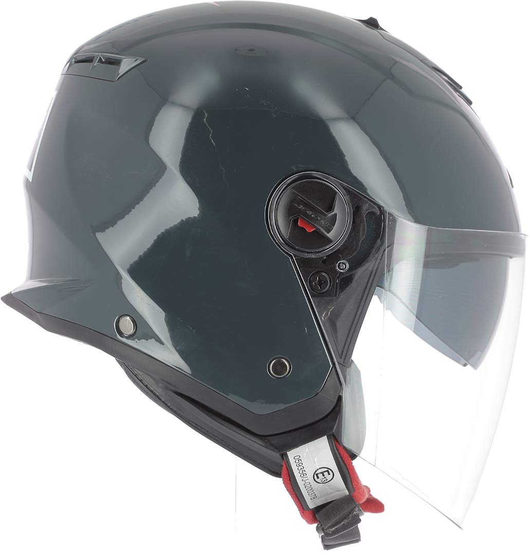 Astone kask motocyklowy typu jet mini, ciemnoszary, L