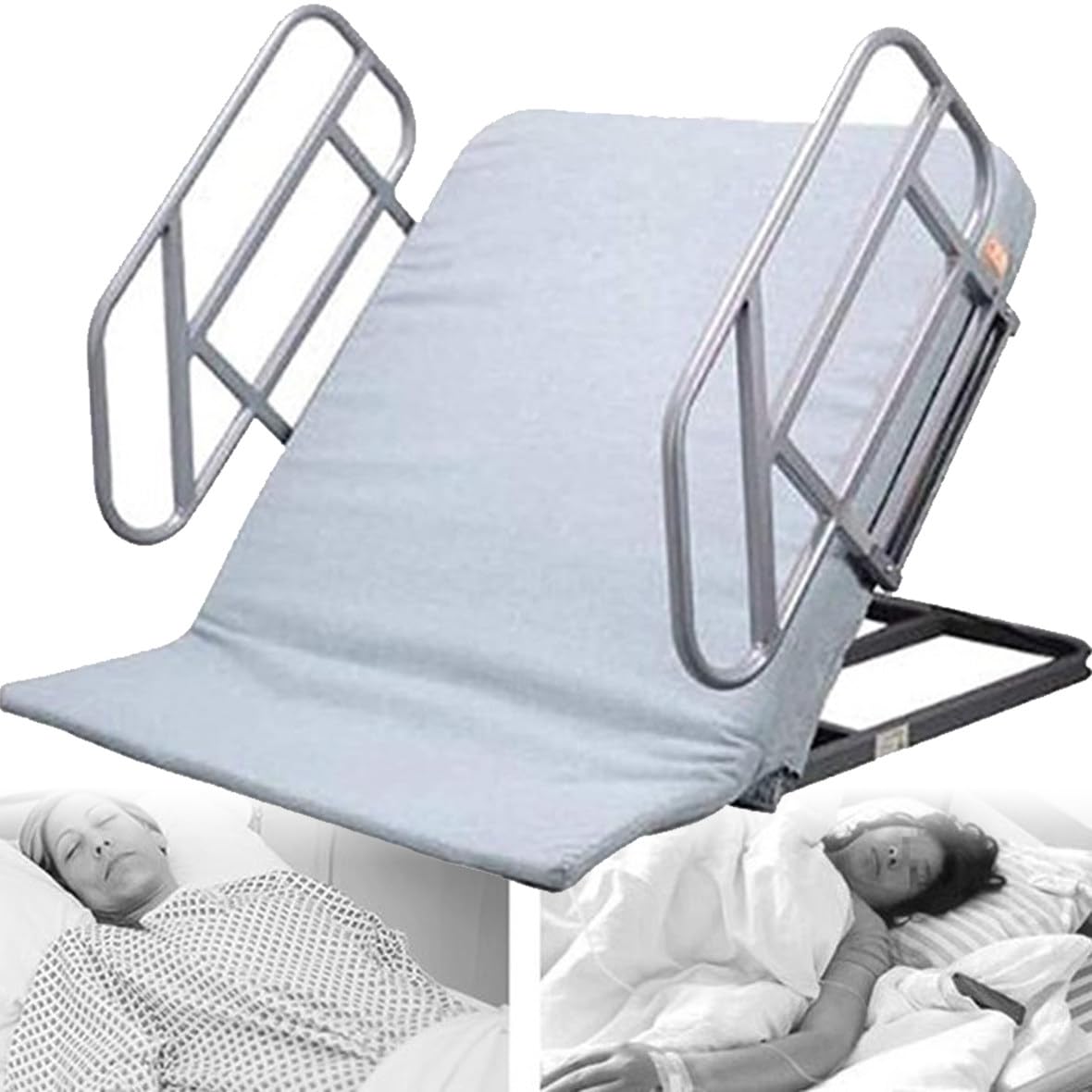 LYDZUSDP Adjustable Electric Lifting Bed Backrest,Pillow Lifter,Portable sit-up,Stainless Steel tubing and Breathable Fabric backrest,for Disabled,Pregnant Women