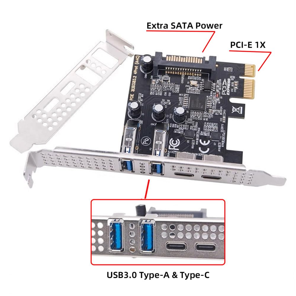 NFHK USB3.1 Type-C & Type-A F リーカード 1822 Amazon.co.jp: NFHK USB3.1 Gen1 5Gbps デュアル Type-A & Type-C USB