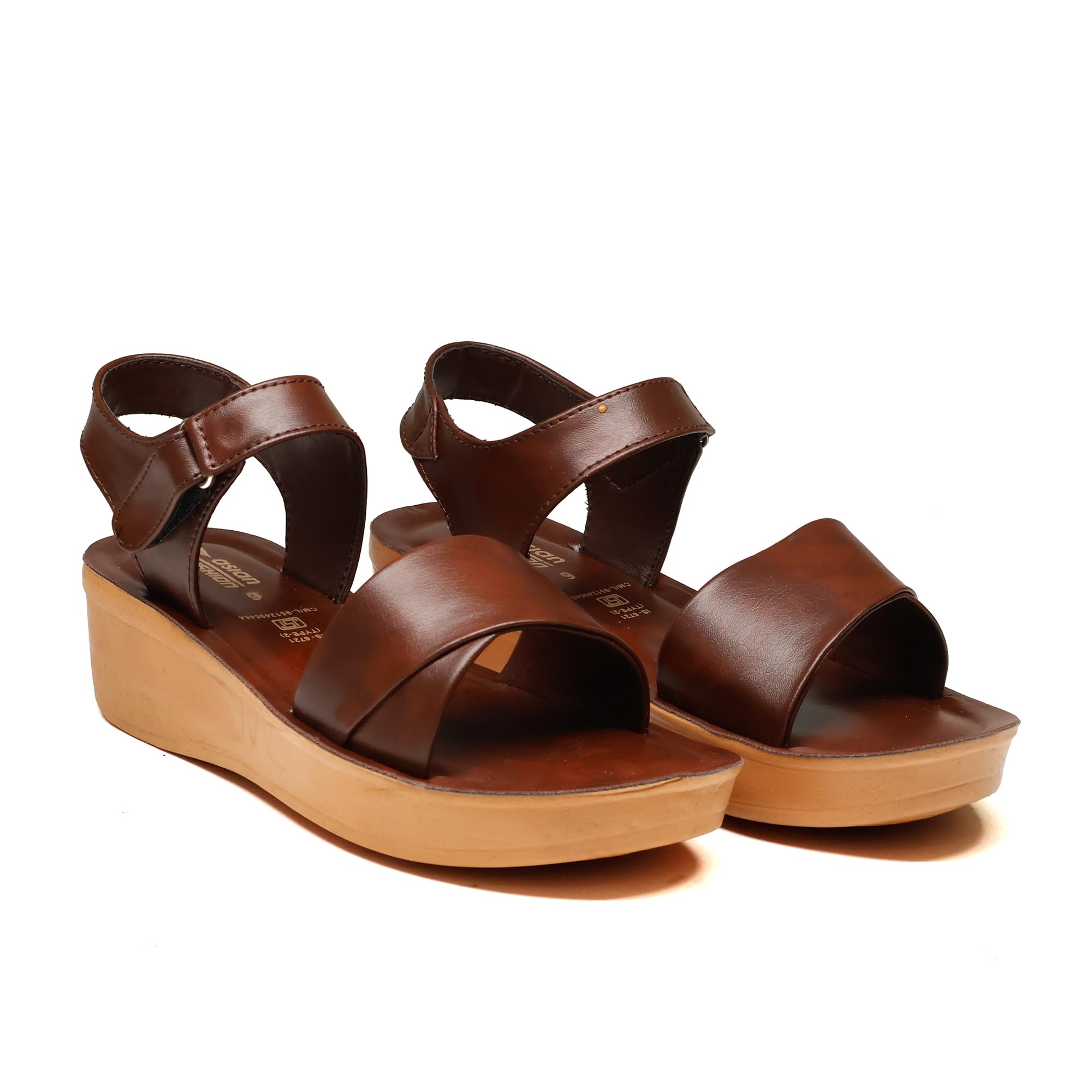 LS-301 Women Ankle Strap Stylish Sandals with Comfort Sole for Casual Use-image-40