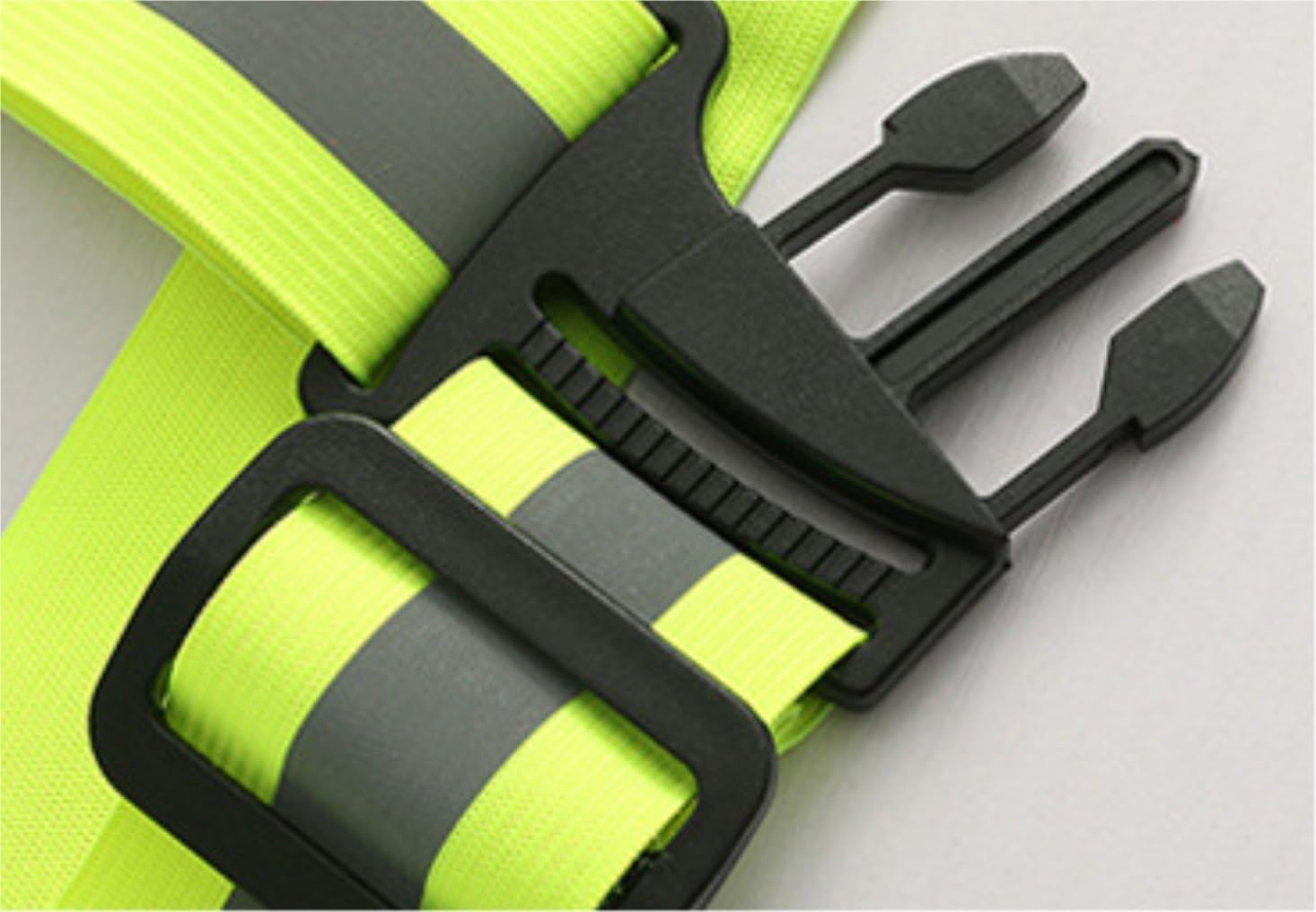 Hi Vis Vests, Running Gear Adjustable High Visibility Vest for Night Riding Reflective Safety Vest