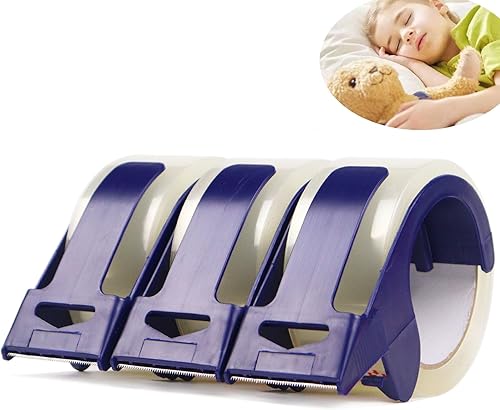 Cinta de embalaje transparente silenciosa, 3 rollos de 2 pulgadas x 55 yardas con 3 pistolas de cinta gratis, adhesivo fuerte, operación silenciosa, disponible en Yaxa Costa Rica