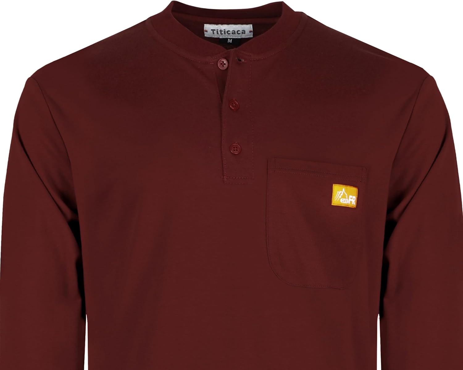 Titicaca FR Shirts for Men 5.5OZ Light Weight for Summer Flame Resistant Henley Shirts