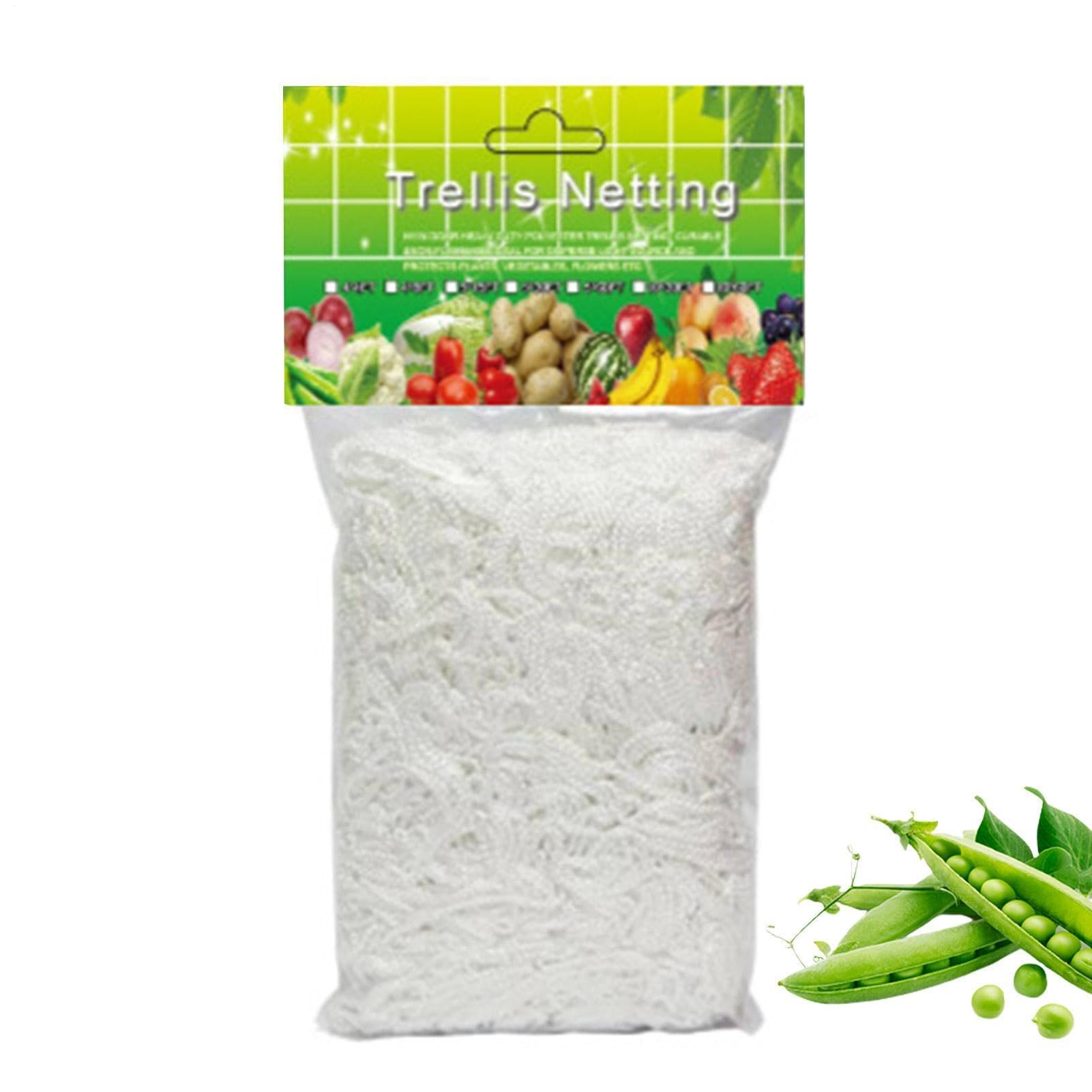 Soporte de cultivo cuadrado de guisantes y red de enrejado de jardín trepador