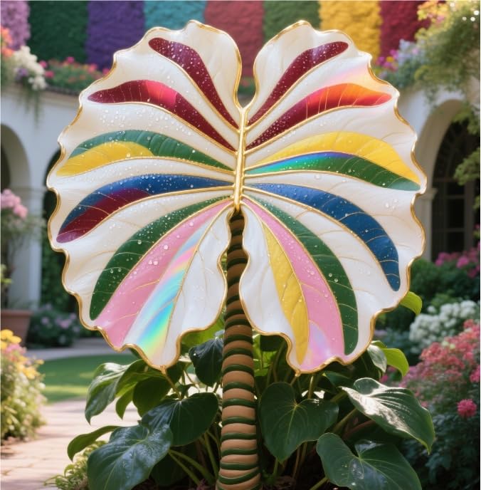 Elephant Ear Bulbs Plant Now, Tropical Style, Giant Plants, Surprise Growth, Garden Decoration, No Watering Required, Easy to Maintain-15 Bulbs-A