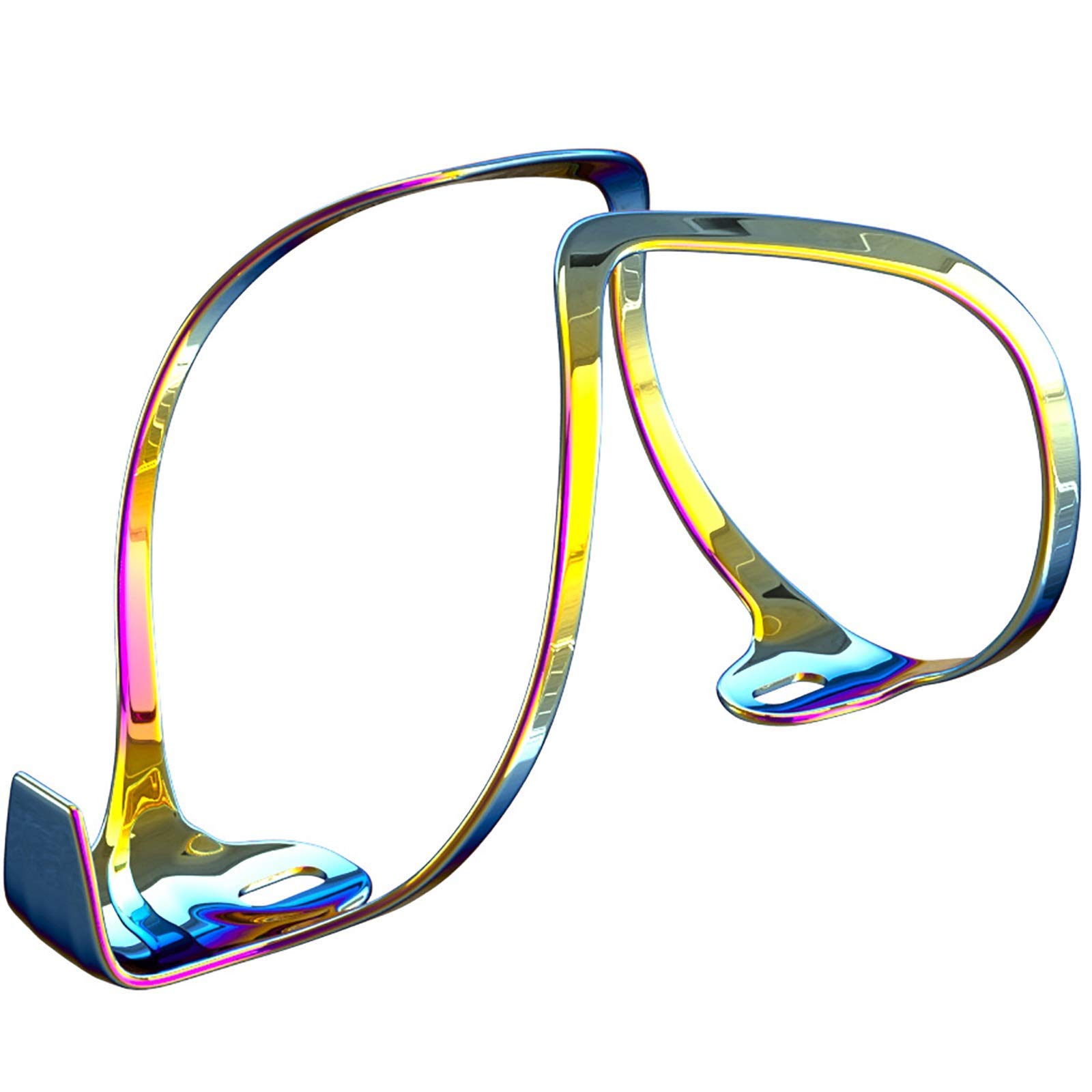 Cage vélo gradient en alliage d'aluminium durable style Color1
