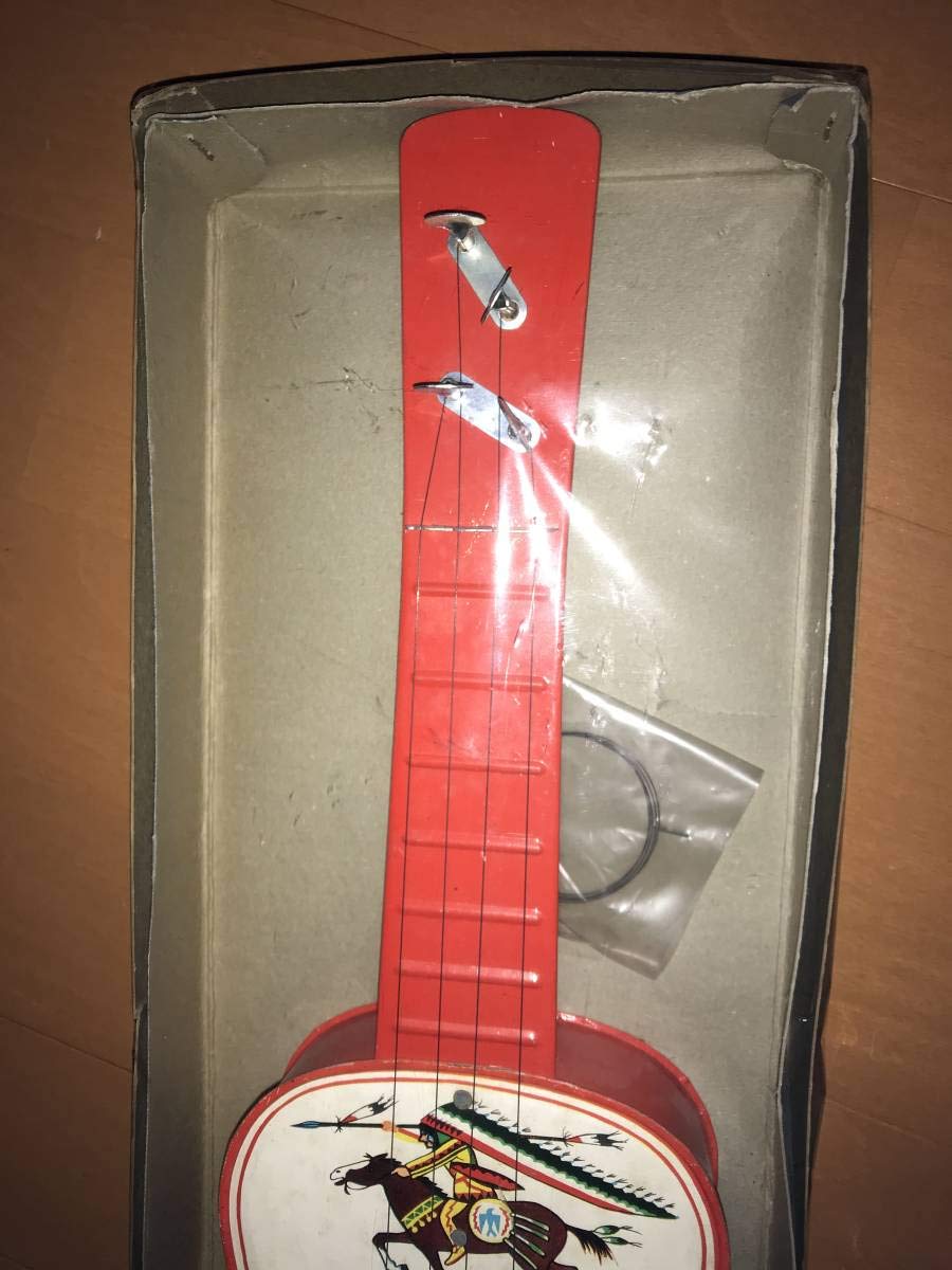 Amazon.co.jp: 展示品 ブリキ 玩具 ウクレレ シリーズ No3 朝日トーイ