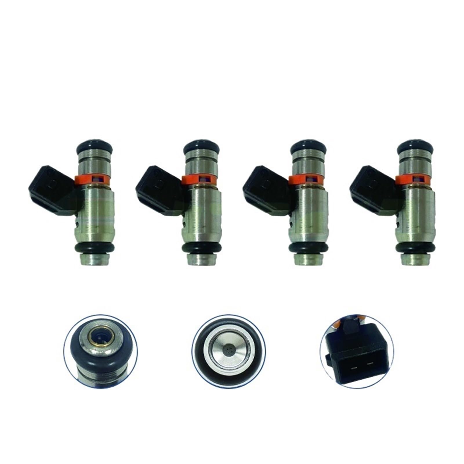 Aqyhsotw One Color Fuel Injector Nozzle 4Pcs Fit For Ford Fit For Fiesta Fit For Ecosport Flex 1.0 1.6 8V /Ka Iwp-127 Iwp 127 2N1u9f593ja 50103302