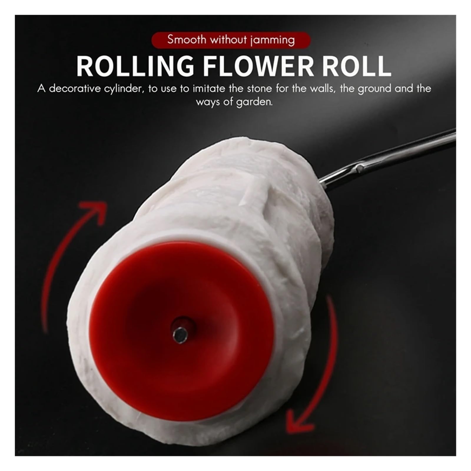 Ziegel Muster Farbroller Haushalt Wand Dekoration Pinsel Diy Werkzeug Kunst Farbe Textur Roll Blume Rolle 2206TS cuicui