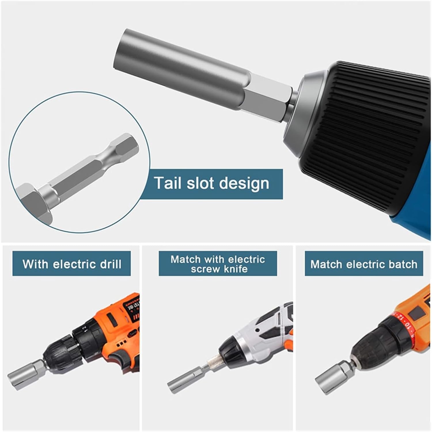 Butterfly Screw Bolt Socket Wrench Wingnut Driver Hex Shank Butterfly Wing Nut Socket Adapter Tool Slotted Screwdriver Sleeve Socket Sockets(Socket Wrench 10mm)