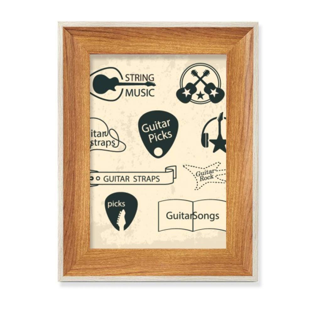 Cadre photo en bois musique pour personnaliser votre espace de travail
