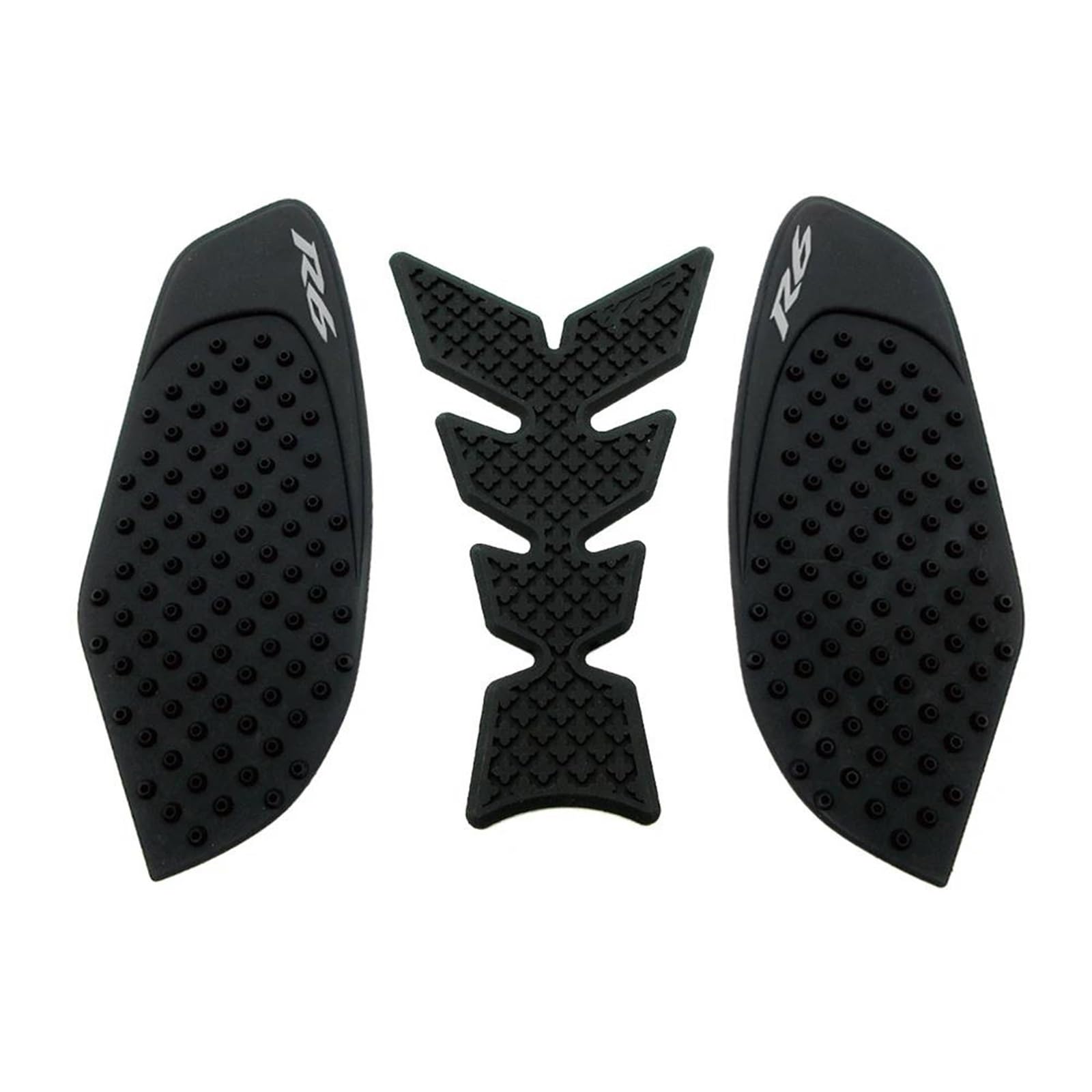 Motorcycle Traction Anti Slip Side Stickers Fuel Tank Pad Cover Protector Decals for Yamaha YZF R6 YZFR6 600 08-16 Streetfighter(Color5)
