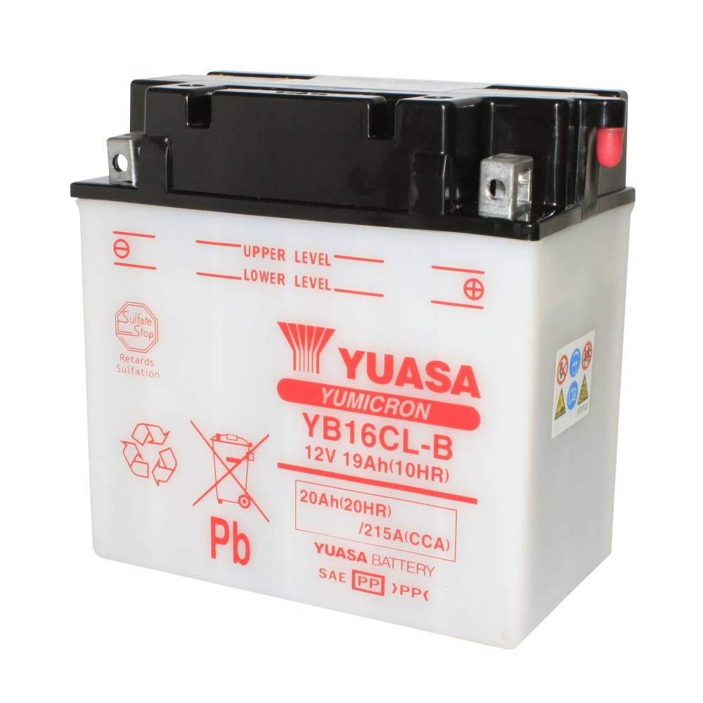 BATTERY YB16CL-B open without acid