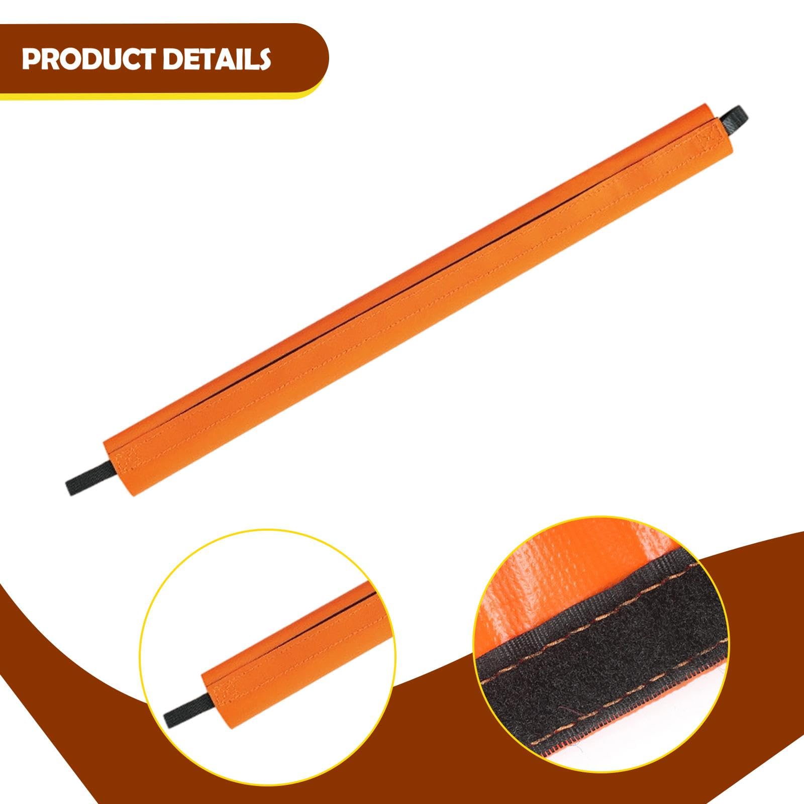 F Fityle Protection de Corde Anti-Usure, Gaine de Fixation en PVC pour Escalade et Alpinisme