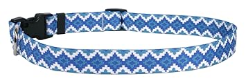 Yellow Dog Design Aztec Storm Dog Collar 3/8