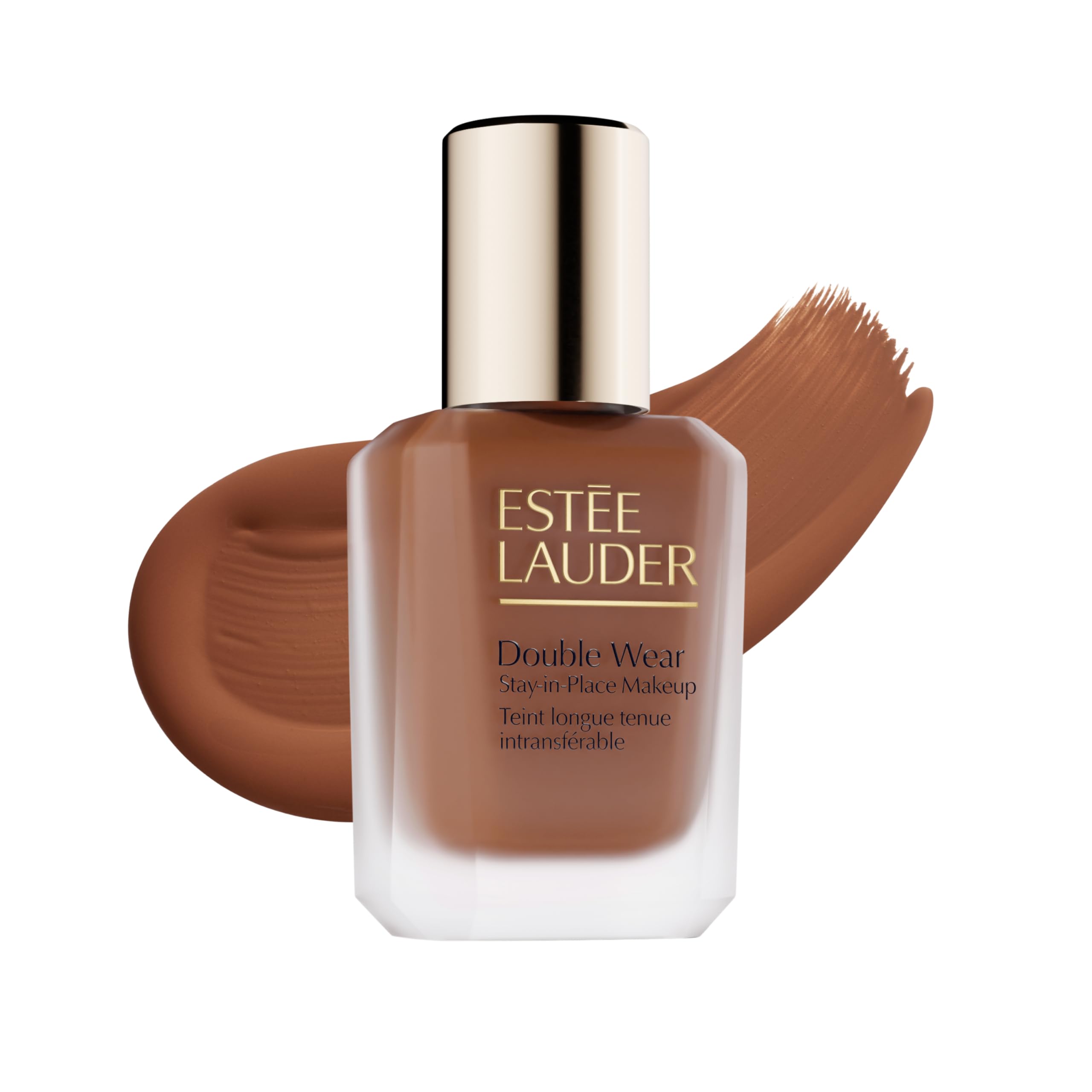 Estée Lauder Double Wear Stay-in-Place Foundation Makeup | 36-Hour Long-Wear Oil-Free Liquid Matte Foundation | Hydrating, Breathable, Buildable | New Formula, 1 Fl Oz, 7N1 Deep Amber