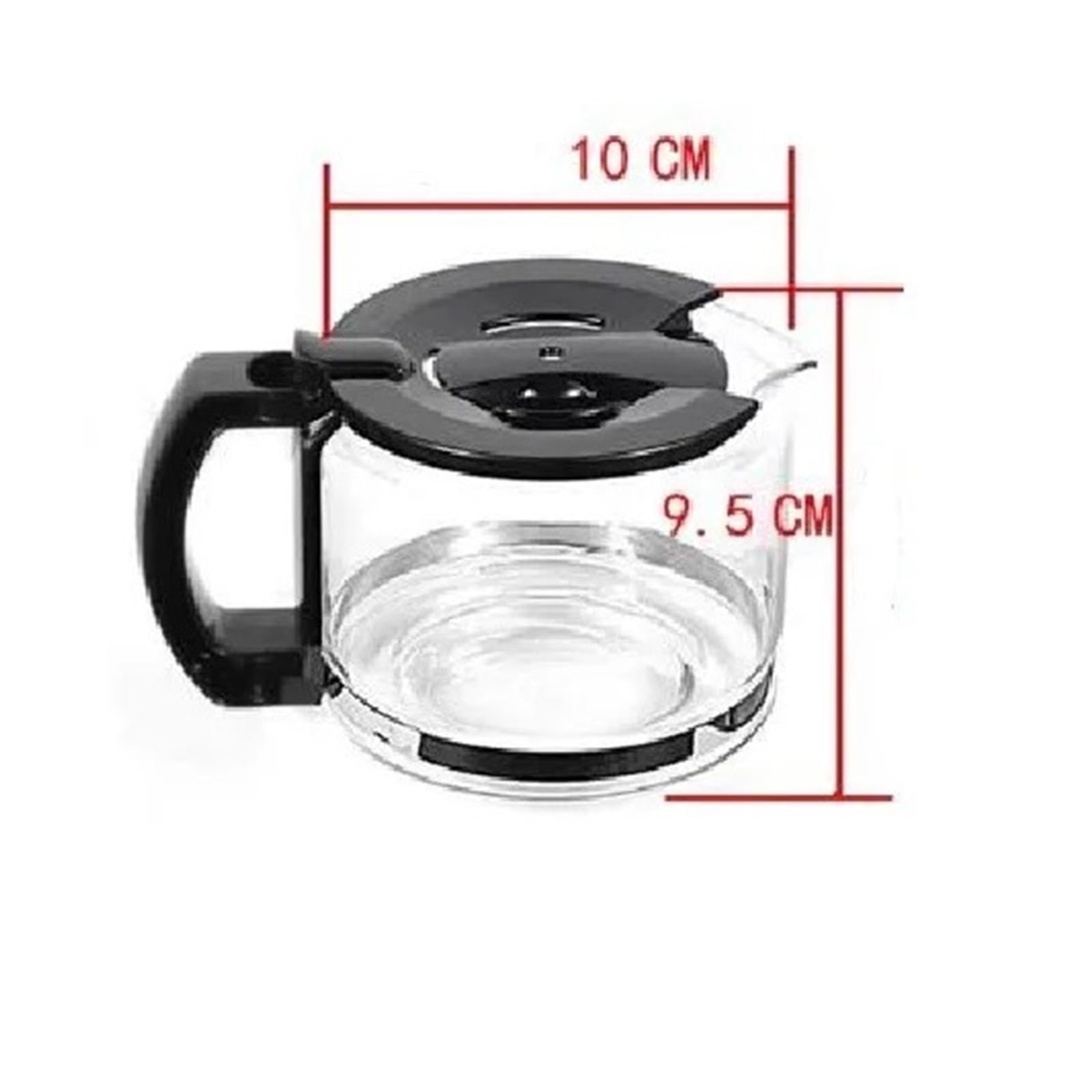 Kaffeemaschinen-Zubehör, Glaskanne, Kaffeemaschinen-Karaffe