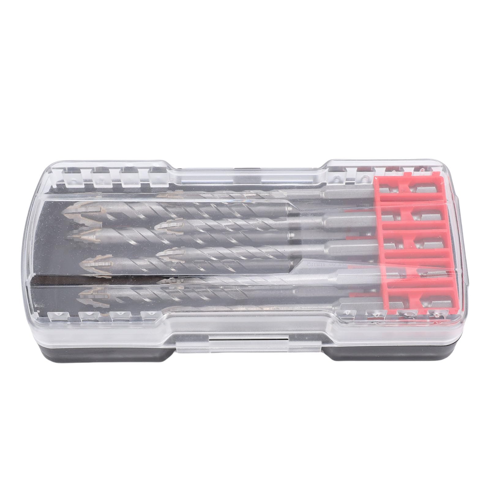 Cryfokt Juego de Brocas Dentadas con Punta de Carburo, Vástago Hexagonal para Mampostería, Hormigón, 10 Piezas, para Azulejos, Vidrio, Madera