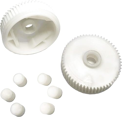 ADVANCE IGNITION - Kit de reparación de engranajes de motor de faros delanteros de alta resistencia, 8 piezas con bujes, compatible con Chevrolet