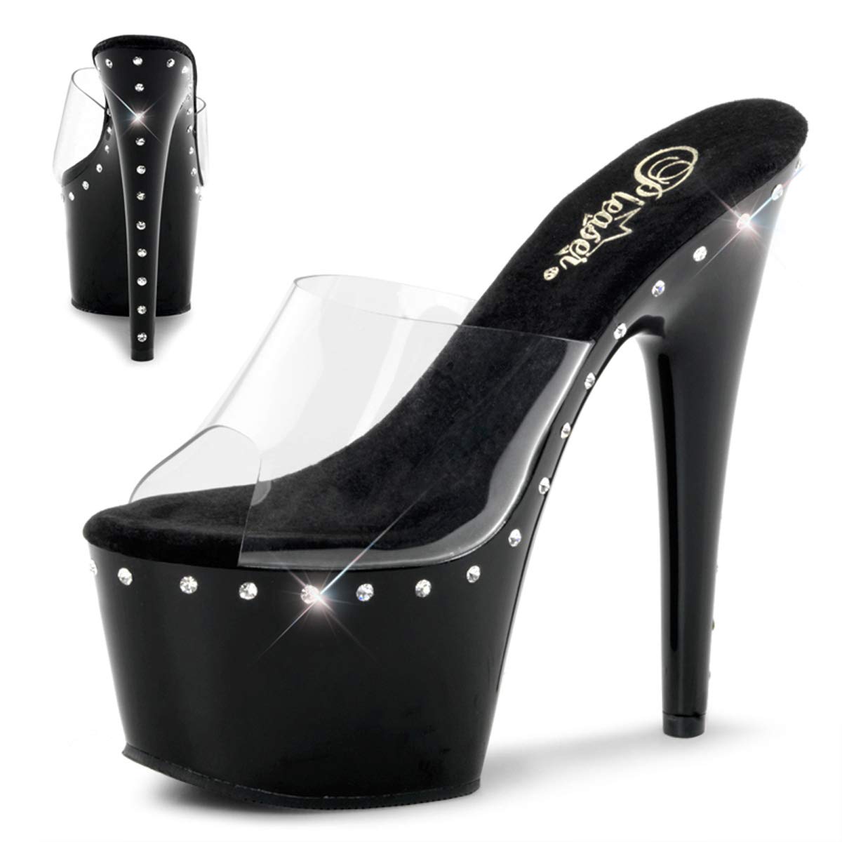 Pleaser Adore-701, Sandales Plateforme Femme