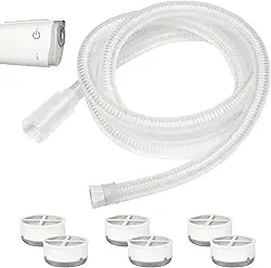 Tubo CPAP de substituição para AirMini com Humi DX, incluindo tubo compatível com Airmini P10/N20/F20 e 6 Humi DX compatível com conector N20/P10 para AirMini, suprimentos CPAP de ótimo valor por