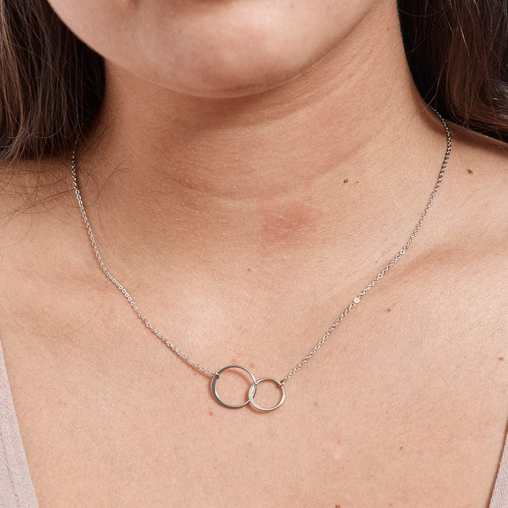 Dear Ava Necklace Gift For Women and Girls - Adjustable Modern Jewelry Pendant Love Gifting Idea for Her with Heartfelt Card - Long Distance Gifts for Your Loving Ones