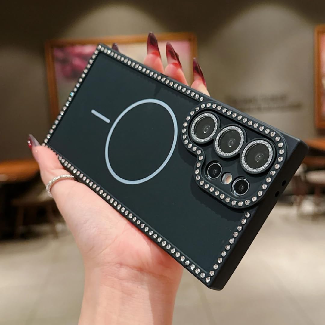 Amazon.co.jp: RNOZX Galaxy S24 FE用高級ケース マグネット式