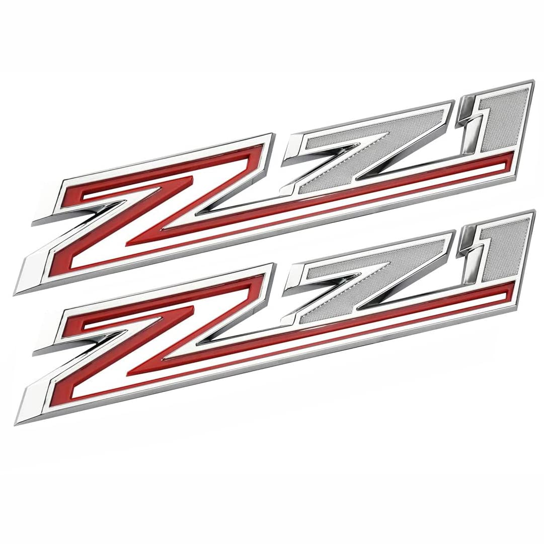 Buy 2021 2pack OEM Silverado Z71 Fender Emblem Decals Badges