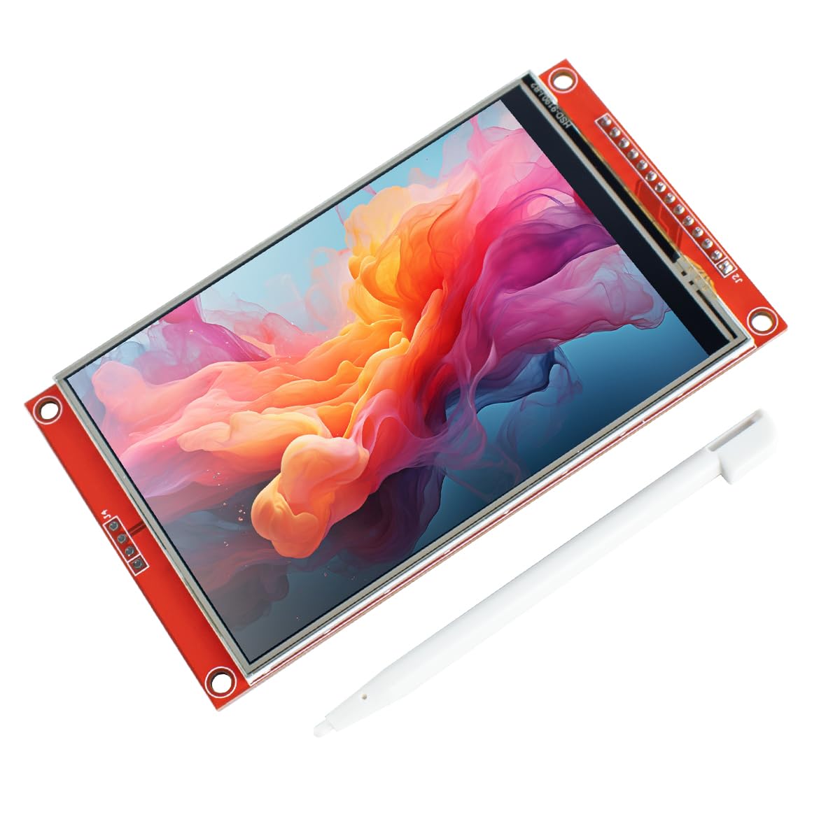LAFVIN Écran tactile TFT LCD de 4,0 pouces 480x320 SPI Série ST7796S avec stylet tactile Compatible avec Arduino