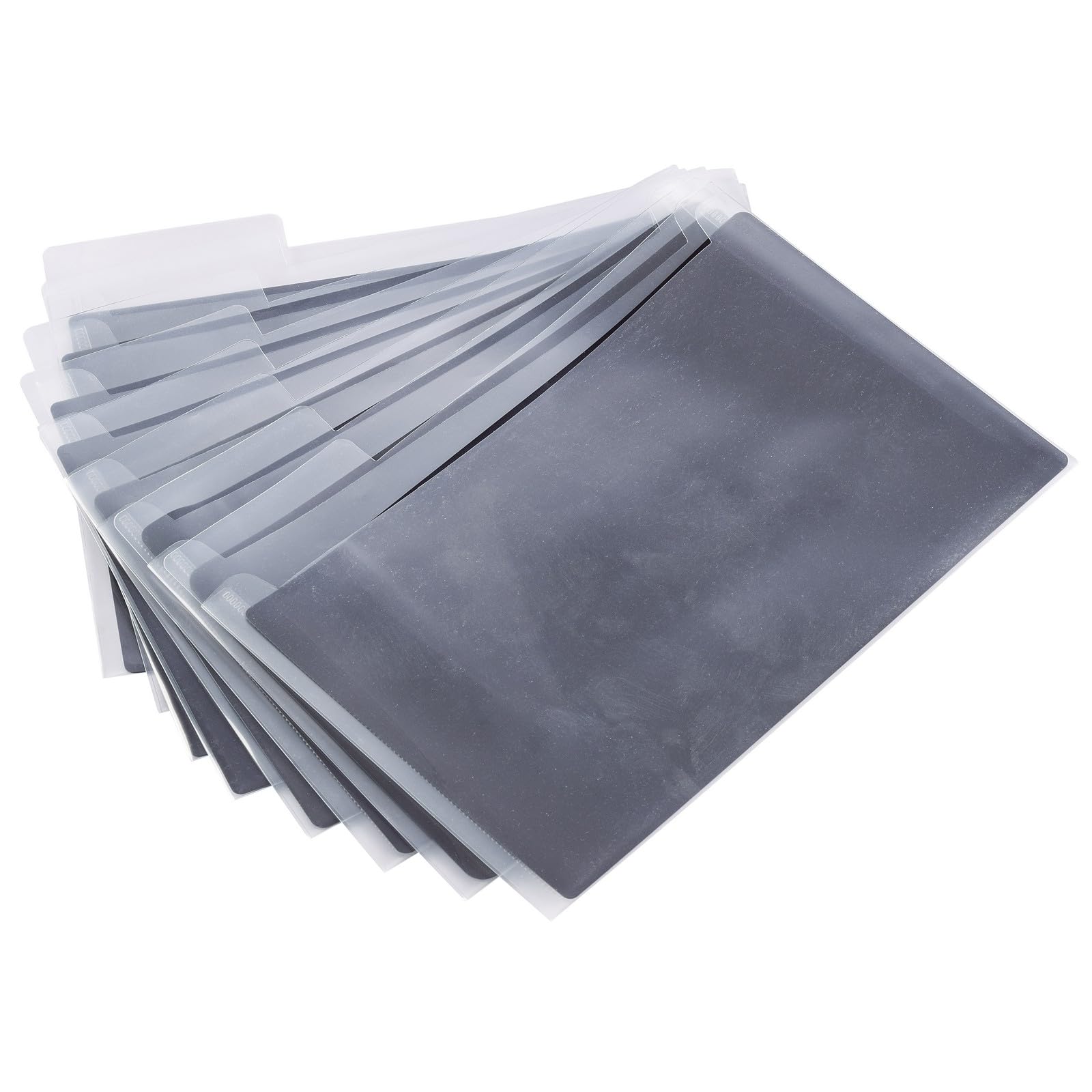 Vaessen Creative Magnetic Sheets 9 x 5.7" - 8 Extra Plates in Clear Envelopes for Card and Cutting Die Storage - for Scrapbooking, Journaling and Crafts