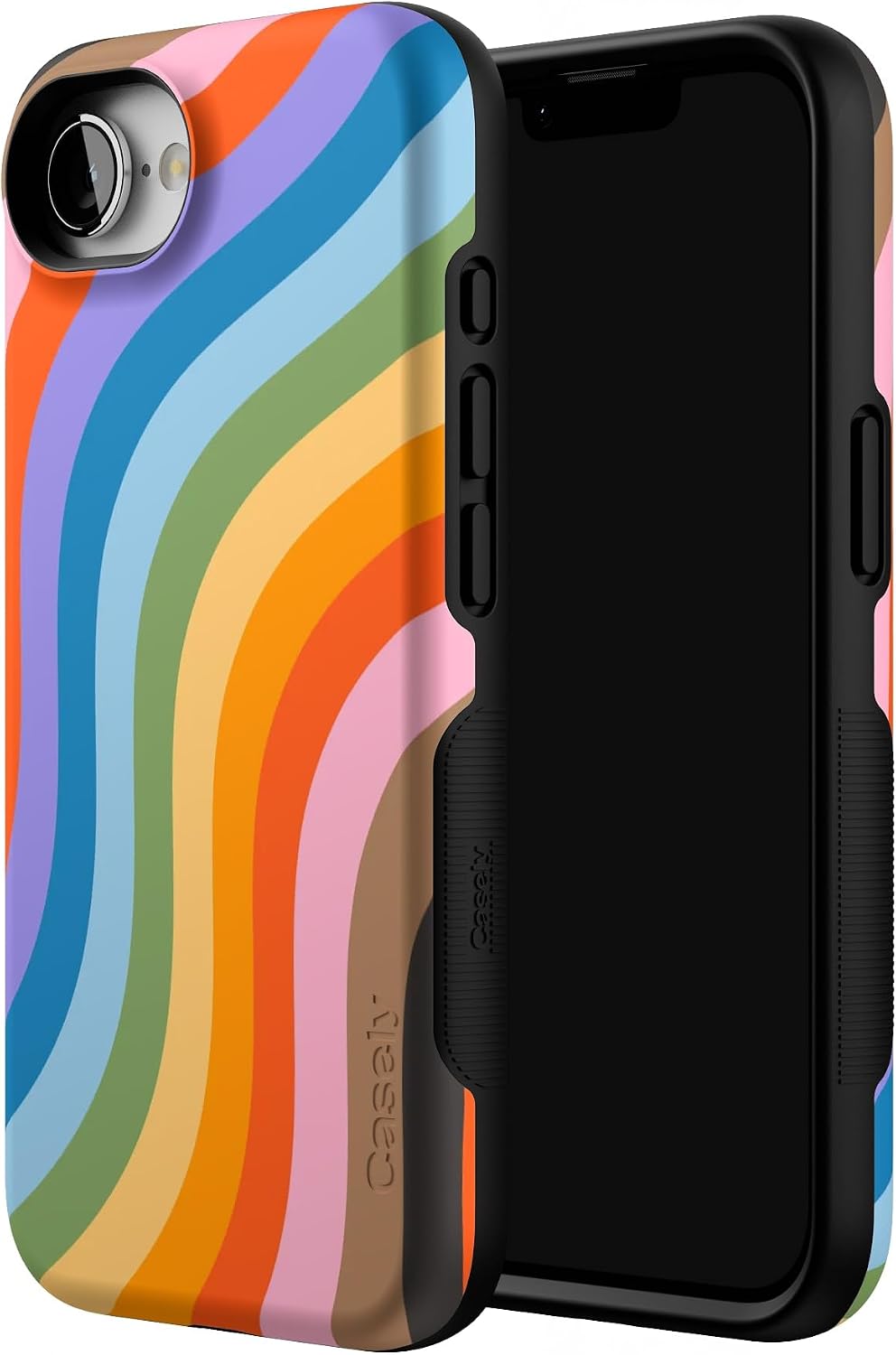 Casely iPhone 16e Case | Love for All | Rainbow Pride | Bold Protective Design | Compatible with MagSafe