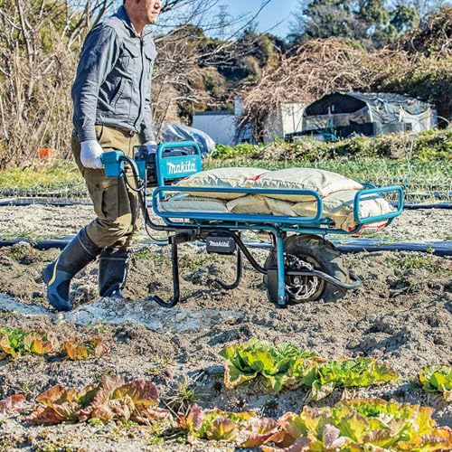 Makita DCU180Z Schubkarre (18,0 V, ohne Akku, ohne Ladegerät und nur in Verbindung mit Sonderzubehör nutzbar, 250 Watt) - 9