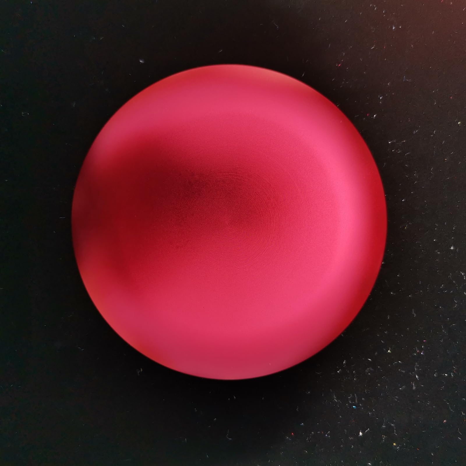 Beasygocean Disc Golf Aluminum Mini Marker, Metal Disc Golf Mini Great Christmas or Groomsman Wedding Gift (Red)