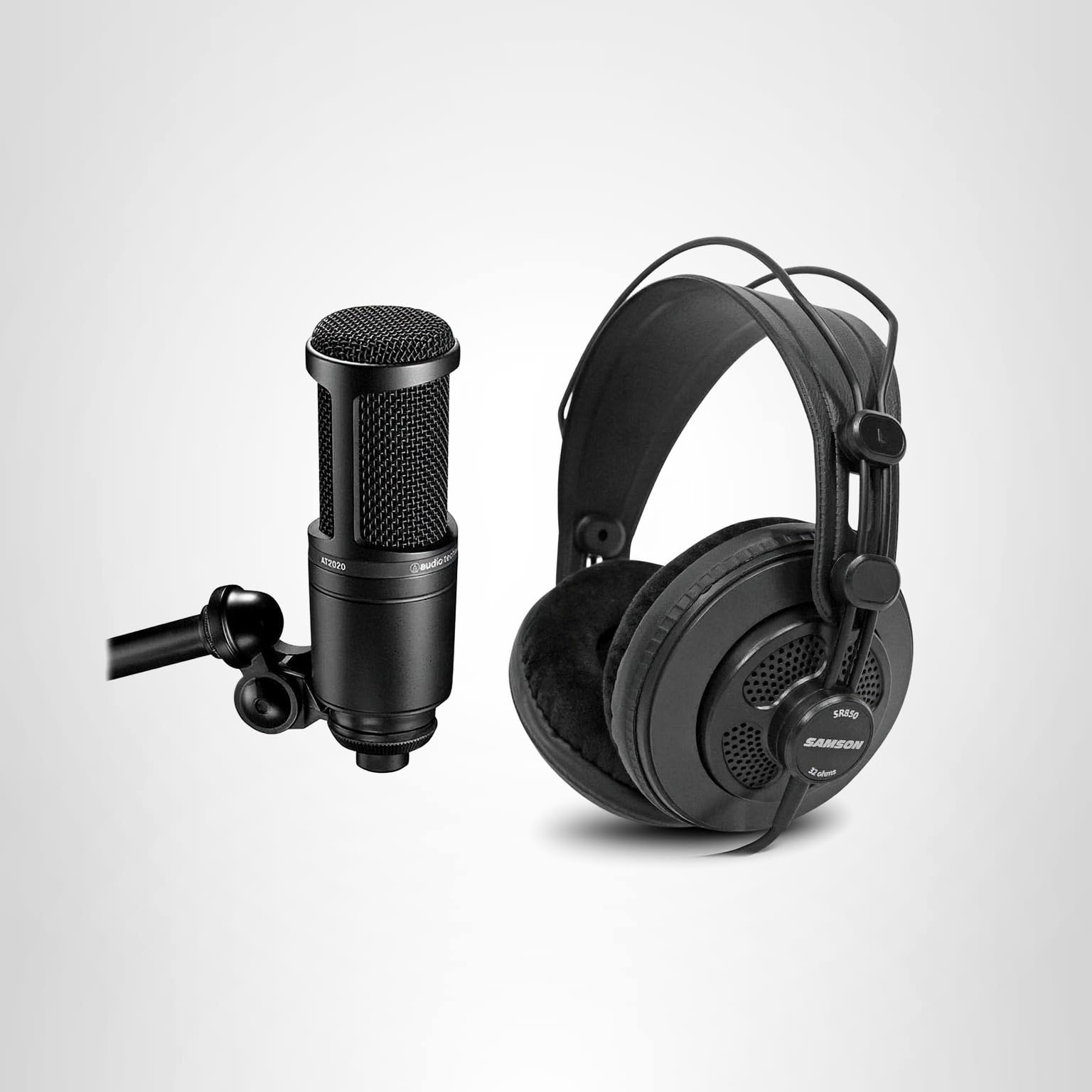 Amazon.com: Audio Technica AT2020 Condenser Studio Microphone
