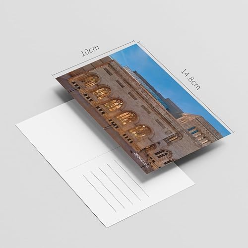 Miniatura 2 de Dear Mapper Paquete de 20 postales de paisaje vintage de Estados Unidos de Connecticut, tarjetas postales de todo el mundo, tarjetas de felicitación