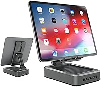 Vista 13 de Soporte para teléfono celular con altavoz Bluetooth inalámbrico y base antideslizante, sonido envolvente HD, perfecto para el hogar y al aire libre