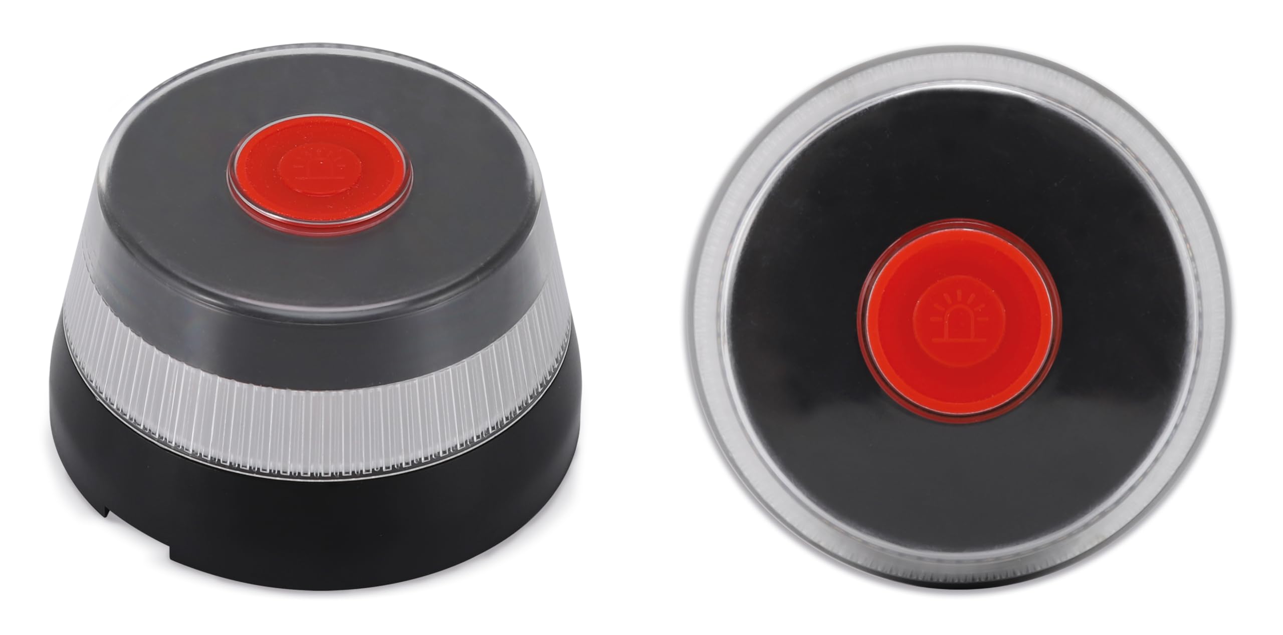 Luz de Emergencia V16 con Geolocalización, Conectividad IoT, Base Magnética, Visibilidad 360° hasta 1km, IP54, Pilas Incluidas (1)