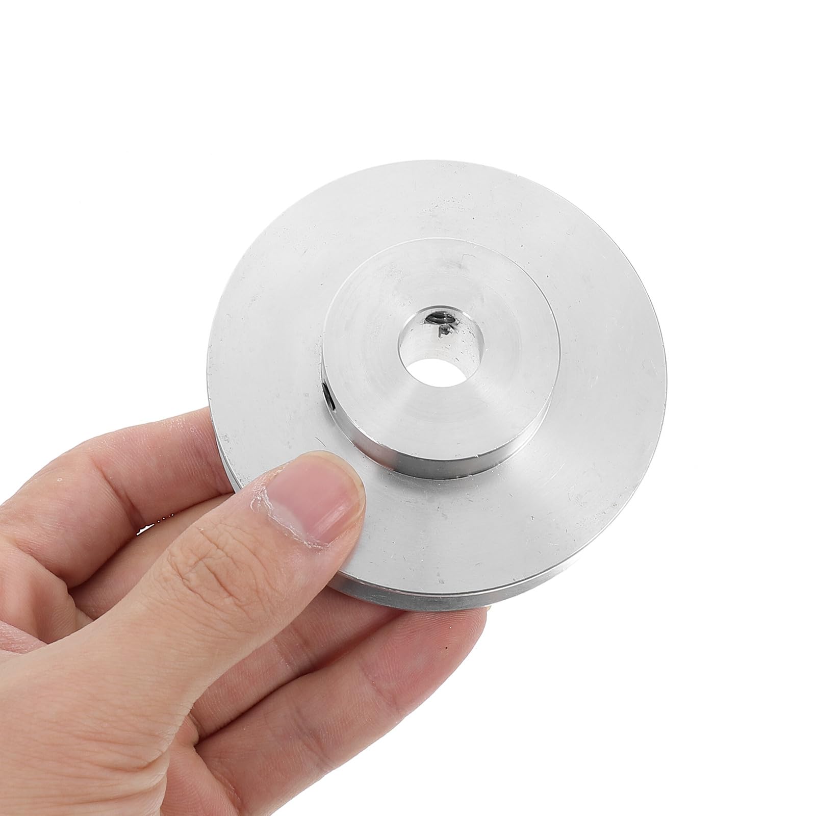 Polea de Correa Industrial de Aluminio, Polea Motriz Transmisión Estable y Aplicación Versátil para Producción Industrial