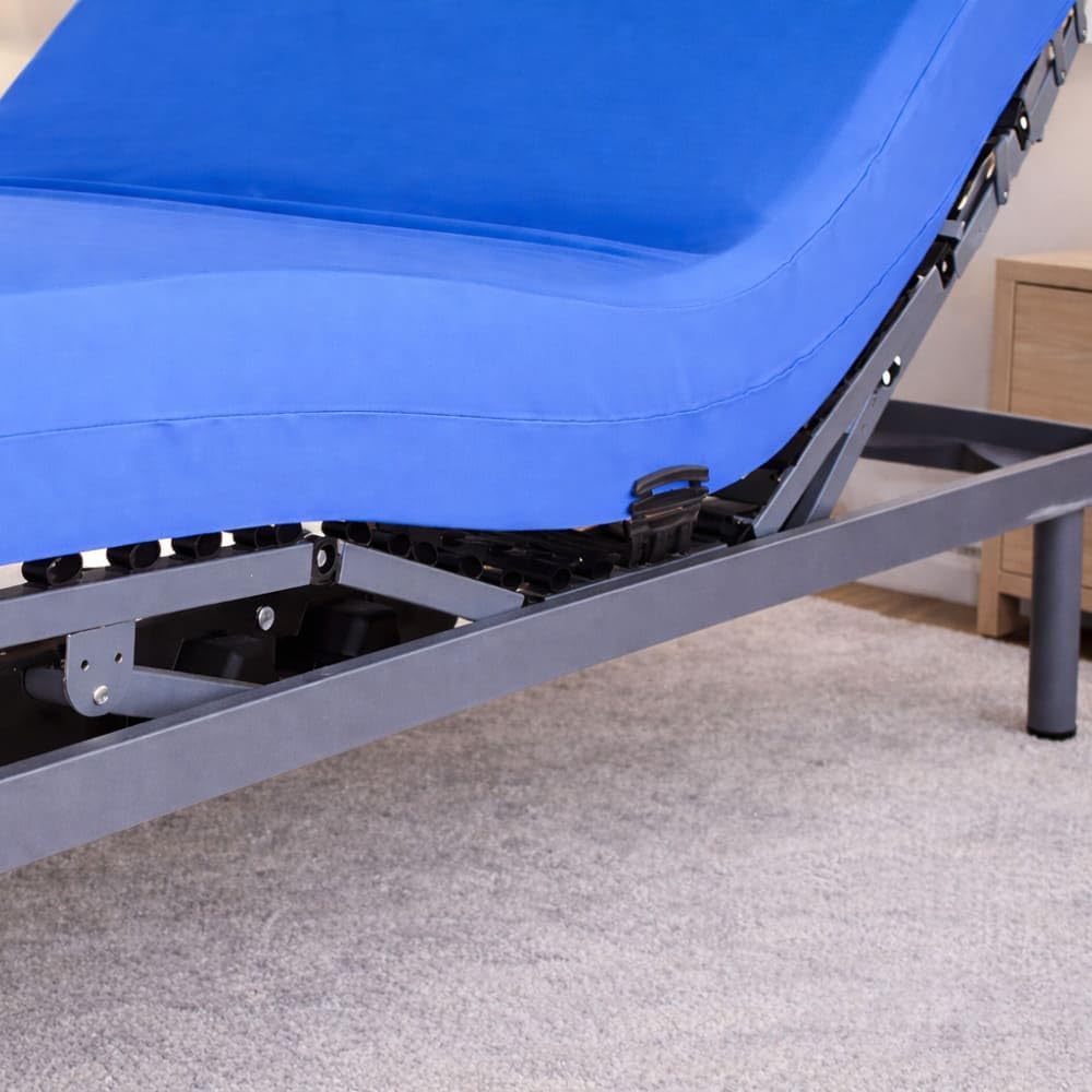 Ventadecolchones - Colchón con Funda Impermeable para Cama Geriatrica de Hospital Viscoelástico 10+5 Antiescaras 90 x 190