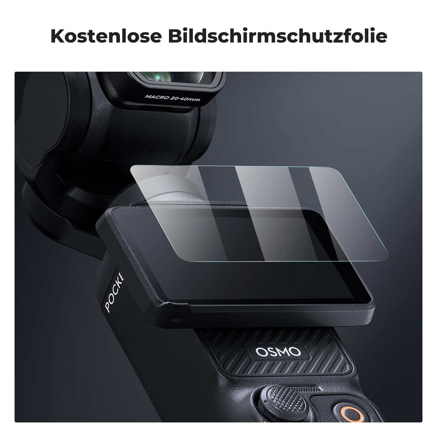 K&F CONCEPT kompatibel mit DJI Osmo Pocket 3/4, 10X Vergrößerung Objektiv für Makrofotografie Nahaufnahme HD Makro-Fotografie-Objektiv, Osmo Pocket 3 Zubehör, Osmo Pocket 4 Zubehör