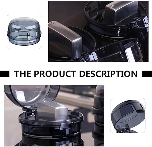 Miniatura 8 de OSALADI Fundas para pomo de estufa para seguridad infantil, cubierta universal para pomo de horno a prueba de niños de alta temperatura, fundas de