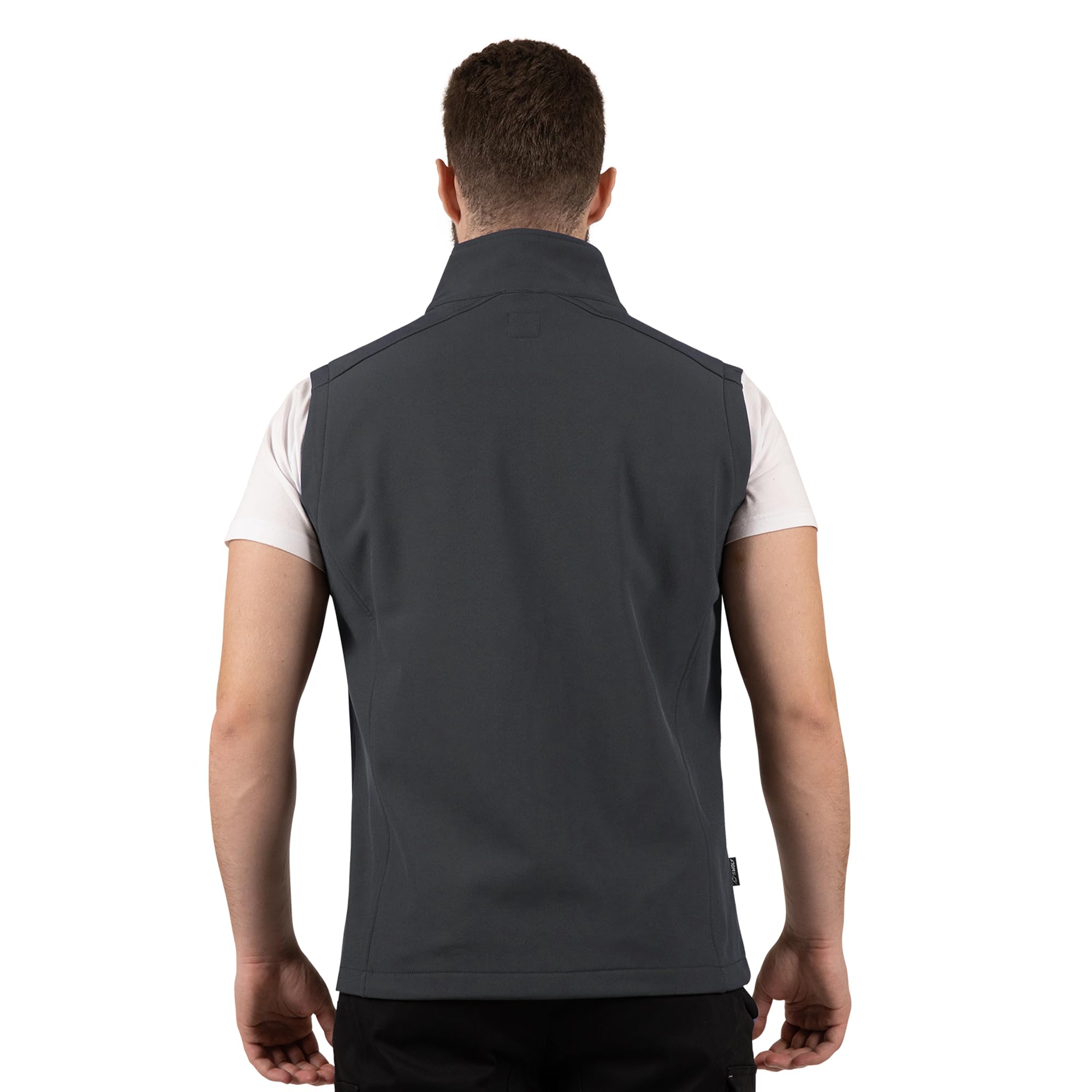 BWOLF GRIN Softshell Weste Herren Outdoor Softshellwesten für Herren Arbeit Weste Softshell Herren Gefütterte